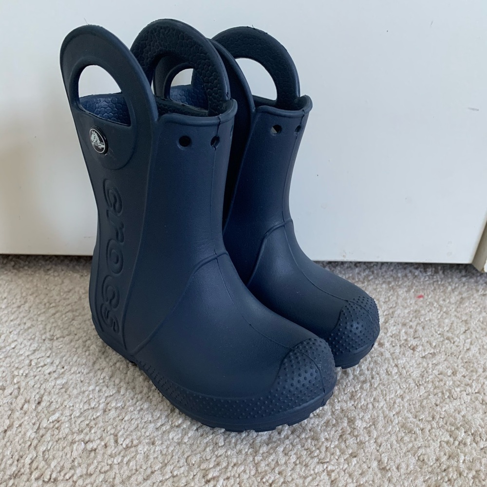 NEVER WORN Kids Crocs Boots